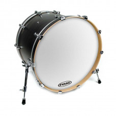 BD24RSW EQ3 Resonant Smooth White Пластик для бас-барабана 24", резонансный, Evans BD24RSW EQ3 Resonant Smooth White Пластик для бас-барабана 24", резонансный, Evans
