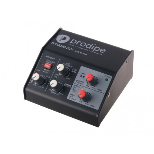 STUDIO22+ Аудио интерфейс USB, Prodipe