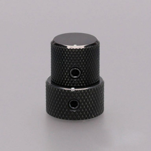 VK15T/18T-B Ручка потенциометра двойная, черная, Gotoh