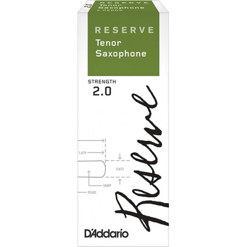 DKR0220 Reserve Трости для саксофона тенор, размер 2.0, 2шт, Rico