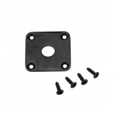 MX1708BK Накладка выходного разъема гитары, черная, Musiclily MX1708BK Накладка выходного разъема гитары, черная, Musiclily