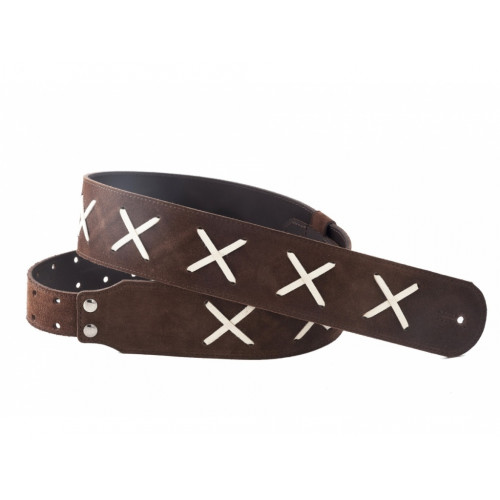 8401100030355 Legend Dg Brown Ремень для гитары, RightOn Straps