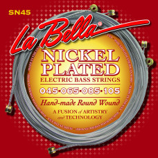 SN45 Комплект струн для 4-струнной бас-гитары 45-105 La Bella SN45 Комплект струн для 4-струнной бас-гитары 45-105 La Bella