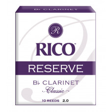 RCT1020 Rico Reserve Classic Трости для кларнета Bb, размер 2.0, 10шт, Rico