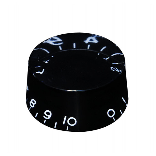 KB-110I Ручка потенциометра, черная, дюймы, Hosco