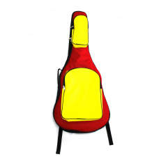 MZ-ChGC-3bk/red/yel Чехол для классической гитары, черный/красный/желтый, MEZZO MZ-ChGC-3bk/red/yel Чехол для классической гитары, черный/красный/желтый, MEZZO