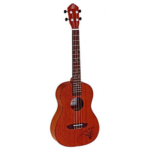 RU5MM-BA RU Series Mahogany Укулеле баритон, матовый, Ortega