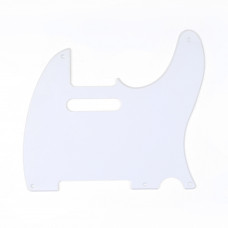 MX1410GW Защитная накладка гитары Fender Telecaster, 1 слой, белая, Musiclily MX1410GW Защитная накладка гитары Fender Telecaster, 1 слой, белая, Musiclily