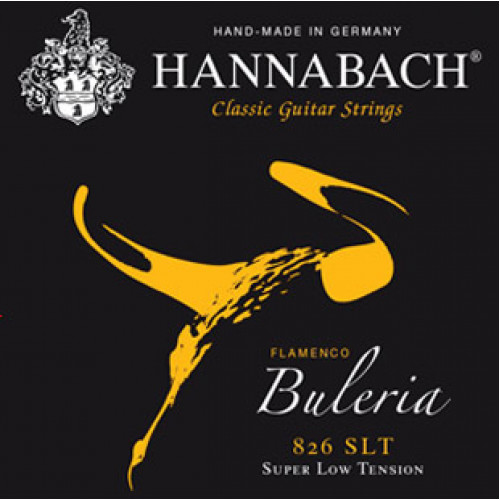 826SLT Yellow BULERIA FLAMENCO Комплект струн для классической гитары нейлон/посеребренные Hannabach 826SLT Yellow BULERIA FLAMENCO Комплект струн для классической гитары нейлон/посеребренные Hannabach