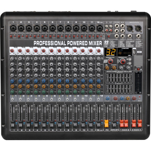 AG-12PBX4 Микшерный пульт, 12 каналов, LAudio