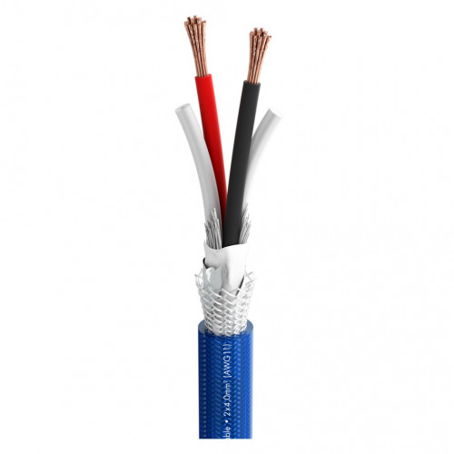 485-0052-240 SC-Dual Blue Кабель акустический, 100м, Sommer Cable