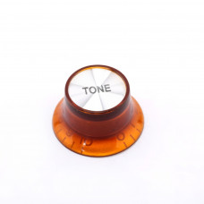 MX1059 Ручка потенциометра Gibson Style, Tone, метрическая, янтарь, Musiclily MX1059 Ручка потенциометра Gibson Style, Tone, метрическая, янтарь, Musiclily