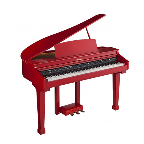 Grand-120-RED Цифровой рояль, с автоаккомпанементом, красный (2 коробки), Orla