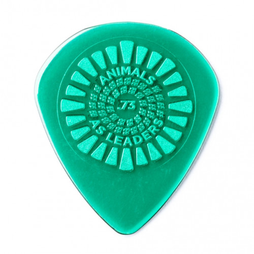 AALP02 Animals As Leaders Primetone Медиаторы 3шт, толщина 0,73мм, зеленые, Dunlop