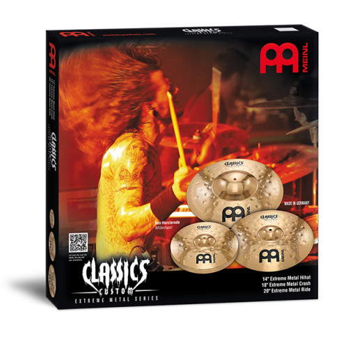 CC-EM480 Classics Custom Extreme Metal Комплект тарелок 14, 18, 20", Meinl