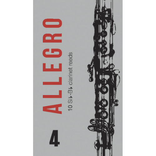 FR18C009 Allegro Трости для кларнета inB/inA № 4 (10шт), FedotovReeds