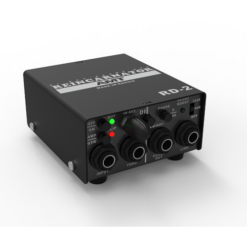 RD-2 Reincarnator Пассивный / активный DI-box и ReAmp-box, AMT Electronics
