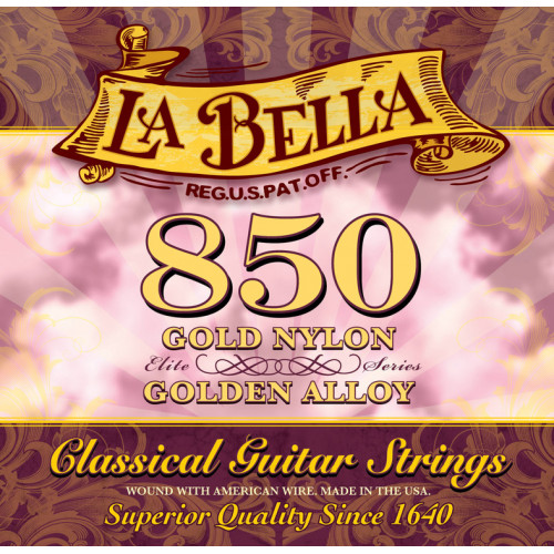 850 Комплект струн для классической гитары La Bella 850 Комплект струн для классической гитары La Bella