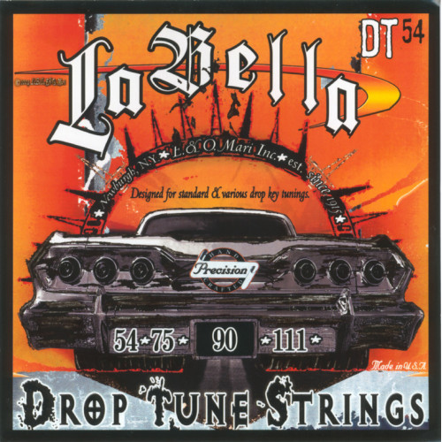 DT54 Drop Tune Комплект струн для бас-гитары 054-111 La Bella DT54 Drop Tune Комплект струн для бас-гитары 054-111 La Bella