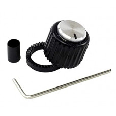PW-LNL-01BS Loknob Ручка-фиксатор потенциометра, пластик, большая серебристая, Planet Waves