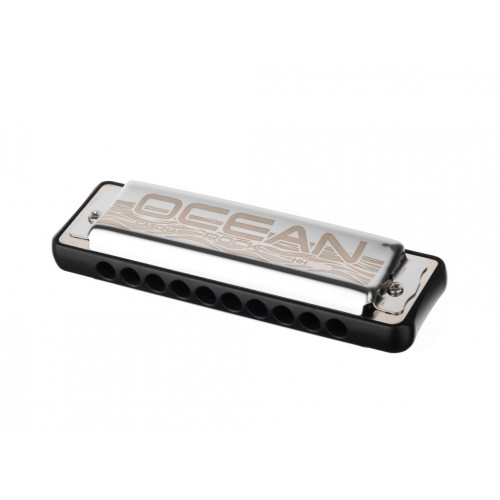 HH-2333 Ocean Rock Blues Bb Губная гармошка, черная, Cascha