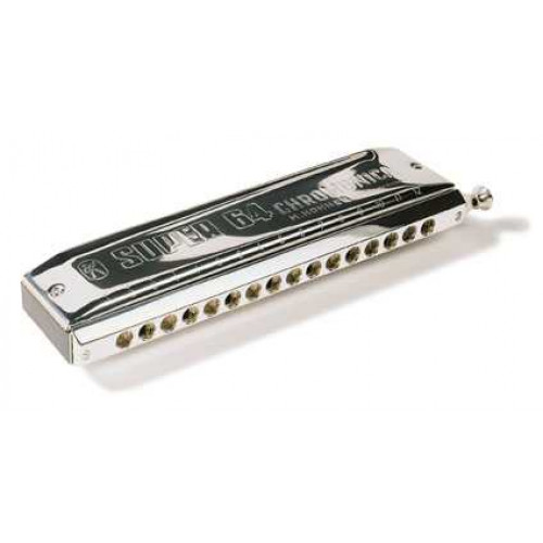 M758201 Super 64 Губная Гармошка хроматическая Hohner