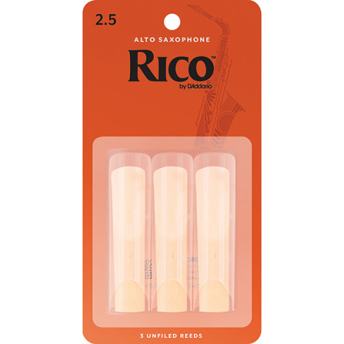 RJA0325 Rico Трости для саксофона альт, размер 2.5, 3шт, Rico