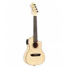 RUBO-CE Horizon Series Укулеле концертный, со звукоснимателем, с чехлом, бамбук, Ortega