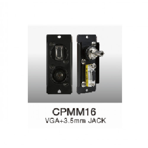 CPMM16 Модуль коммутационной панели CPM101 VGA + TRS 3.5мм, Soundking