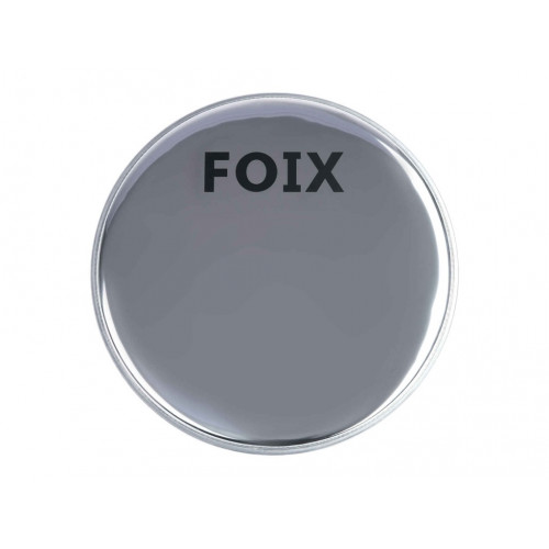 FDH-188SR-16 Пластик для малого и том барабана 16", серебристый, Foix