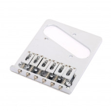 MX0823CR Бридж для электрогитары Telecaster, хром, Musiclily MX0823CR Бридж для электрогитары Telecaster, хром, Musiclily
