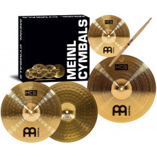 HCS1314+10S HCS Beginners Cymbal Set Комплект тарелок 13, 14"+10" и палочки, Meinl