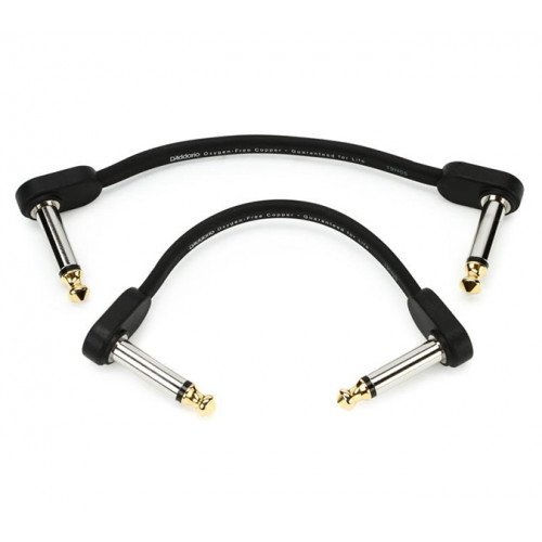 PW-FPRR-206 Custom Series Flat Инструментальный патч-кабель, 2шт, 15см, Planet Waves