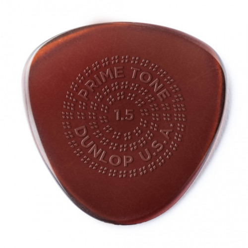 514R1.5 Primetone Медиаторы 12шт, толщина 1,5мм, скругленные, Dunlop
