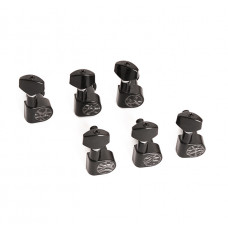 MH250-6L-BK Колки для гитары, 6л, черные, Cort MH250-6L-BK Колки для гитары, 6л, черные, Cort