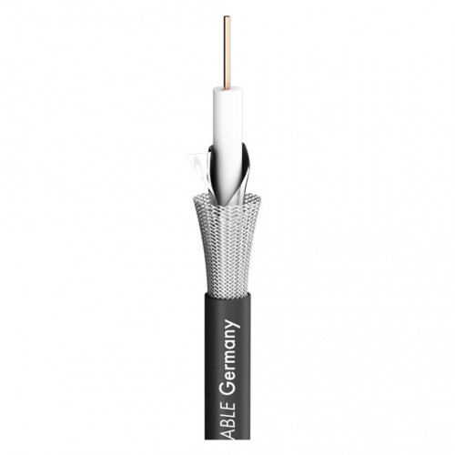 600-0851F SC-Slimline 0.6/2.8 FRNC BLK Кабель коаксиальный 75 Ом, 100м, Sommer Cable