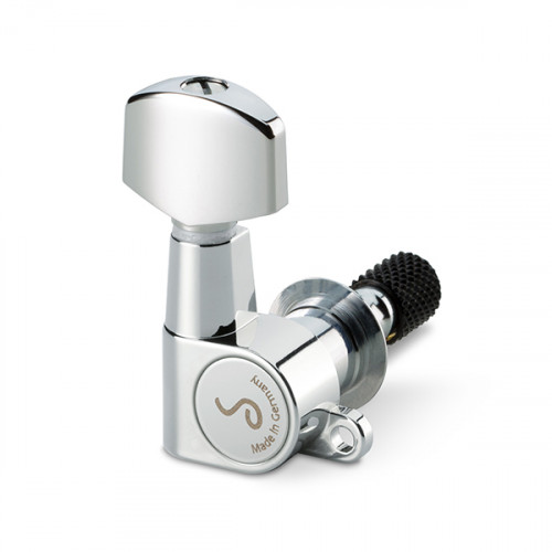 10040220.01.55 M6 Mini Toplocking Комплект одиночной колковой механики, 6 левых, мал.,хром, Schaller 10040220.01.55 M6 Mini Toplocking Комплект одиночной колковой механики, 6 левых, мал.,хром, Schaller