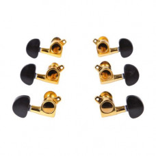 AP-016V3JP Комплект 3+3 колковой механики, золото, Alice AP-016V3JP Комплект 3+3 колковой механики, золото, Alice