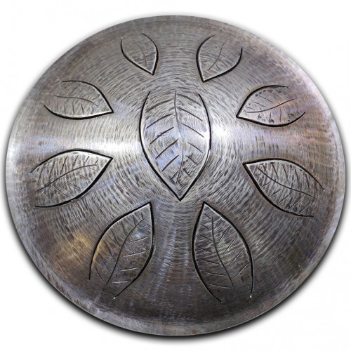 OHP-L34-8-1-Gr-F#m-Kurd Глюкофон 34см, Handpan Overtone
