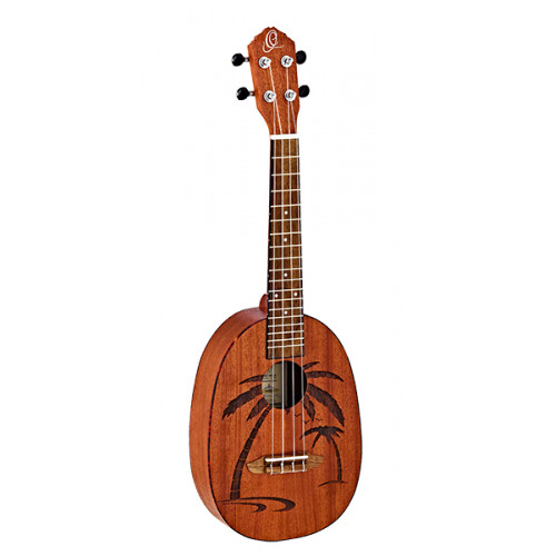 RUPA5MM-E Pineapple Series Укулеле концертный со звукоснимателем, ананас, Ortega