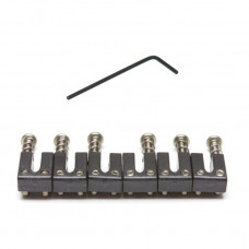 PS-8102-00 SS Originals Tele Deluxe 3+3 Комплект седел для бриджа, GraphTech PS-8102-00 SS Originals Tele Deluxe 3+3 Комплект седел для бриджа, GraphTech