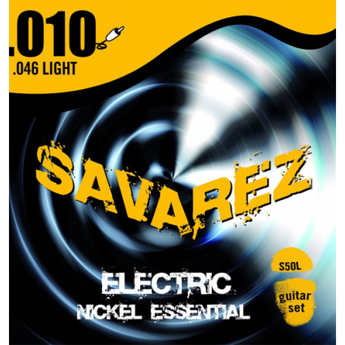 S50L Essential Комплект струн для электрогитары, никелированные, 10-46, Savarez