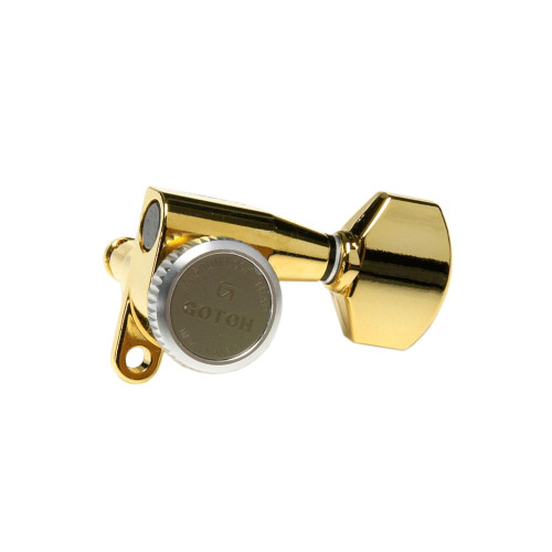 SG360-MGT-07-GG-L6 Колки для гитары 6л, локовые, золото, Gotoh