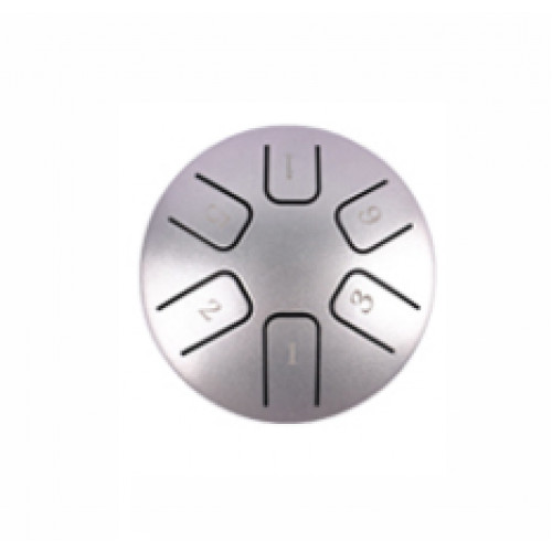FTD-386D-LS Глюкофон, 9.6см, Ре мажор, серебристый, Foix
