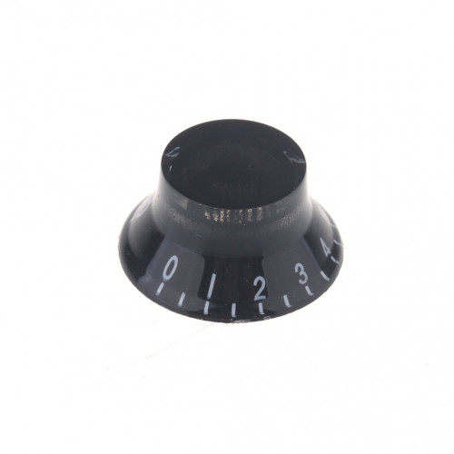 M724-4 Ручка потенциометра Gibson Les Paul Style, метрическая, черная, 4шт, Musiclily