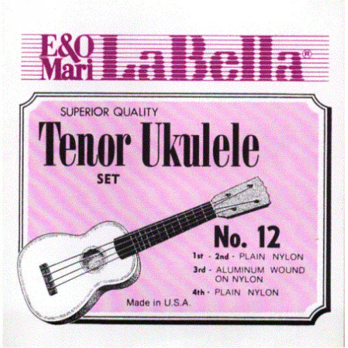 12-TENOR Комплект струн для укулеле тенор LaBella 12-TENOR Комплект струн для укулеле тенор LaBella