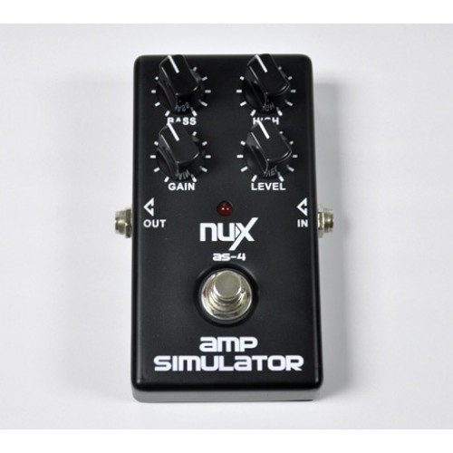 NUX-AS-4 Modern Amplifier Simulator Педаль эффектов, эмулятор современных усилителей, Nux Cherub NUX-AS-4 Modern Amplifier Simulator Педаль эффектов, эмулятор современных усилителей, Nux Cherub