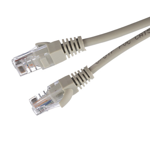 00-00027477 Патч-корд RJ-45 (m)-RJ-45 (m) 20.0м кат.5е ПВХ 26AWG, серый, в пакете, GoPower