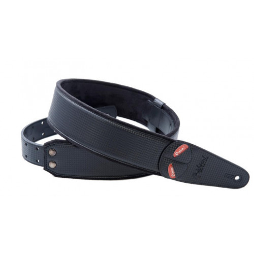 8401070220701 Steady Mojo Carbon Black Ремень для гитары, RightOn Straps