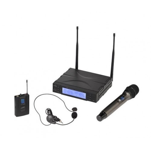 WF-U2302HP Беспроводная микрофонная система, ручной и головной микрофон, Soundsation